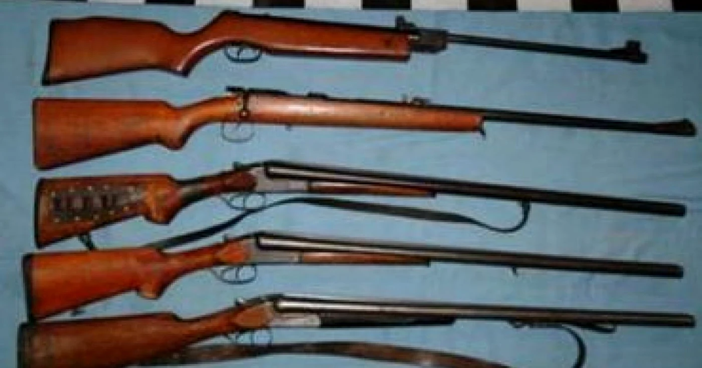  Armele au fost confiscate