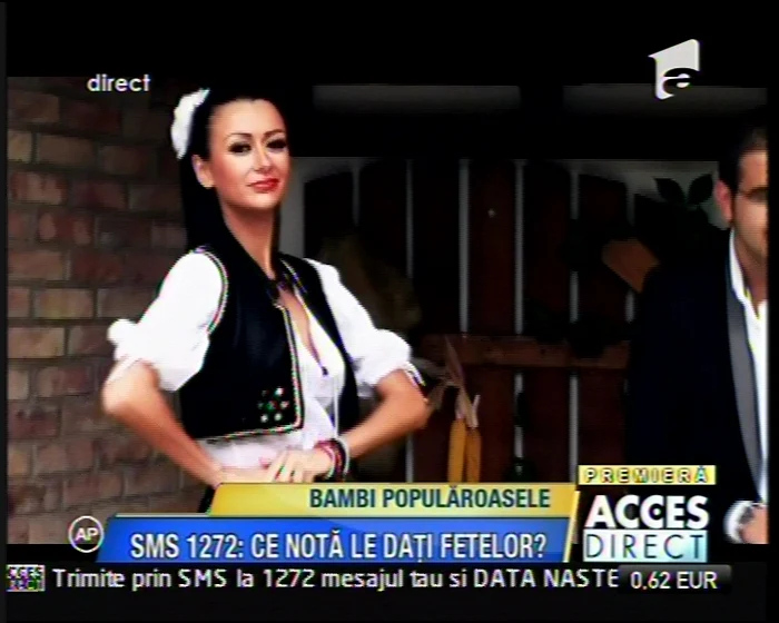 Bambi, captură video Antena 1