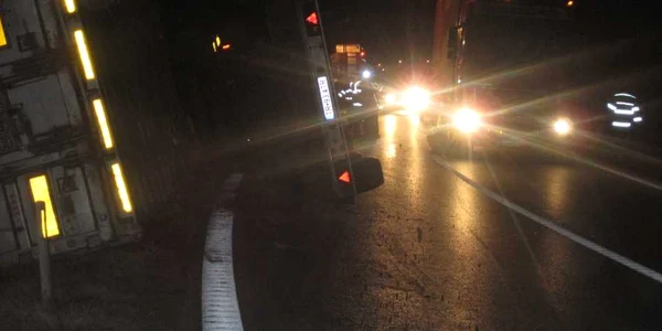 Șirul de mașini s-a format pe o lungime de trei kilometri în ambele sensuri de mers. 