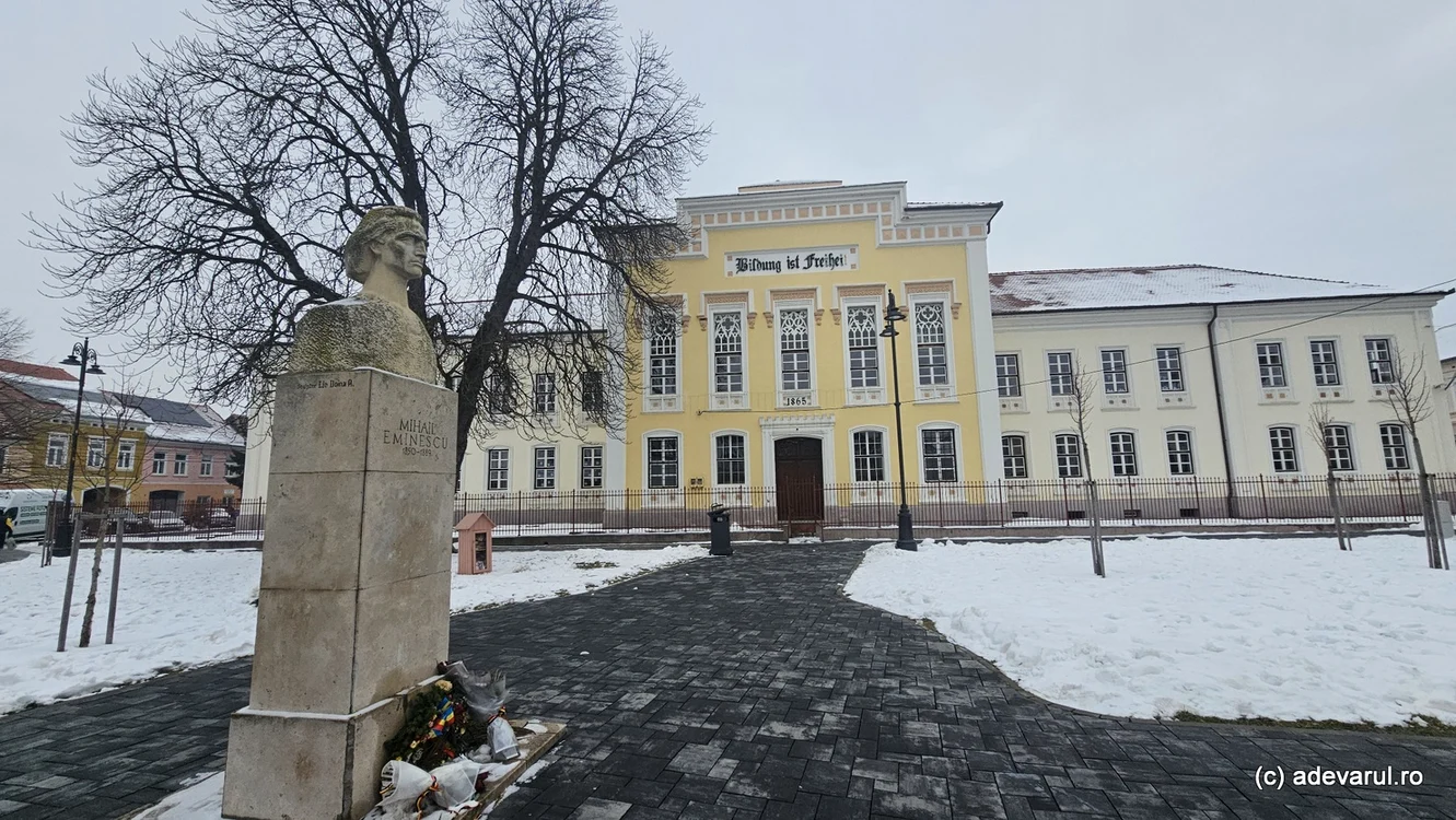 Orașul Sebeș în ianuarie 2026 / foto: Adevarul