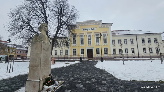 Orașul Sebeș în ianuarie 2026 / foto: Adevarul