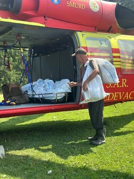 misiune black hawk brosteni FOTO Instituția Prefectului - județul Suceava / Facebook
