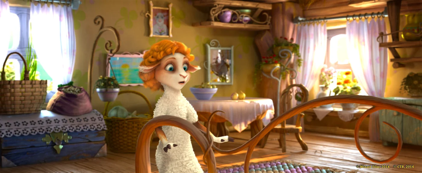 Lyra (interpretată de Ana Baniciu) este cea mai îndrăgită oiţă din turmă