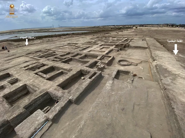 Ruinele unor fortărețe antice, descoperite în Egipt (© Facebook / Ministry of Tourism and Antiquities)