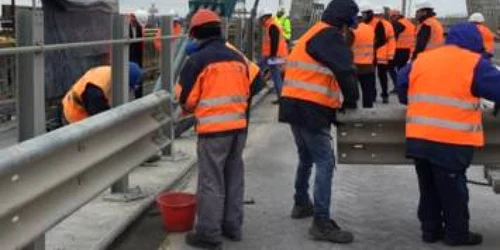 Podul Agigea lucrări Sursa foto CNAIR