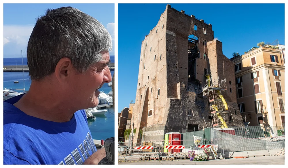 Drama românului mort după prăbușirea turnului Conti: urma să se retragă la pensie în România, după 25 de ani în Italia