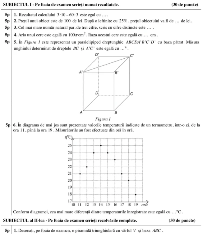 Evaluare nationala