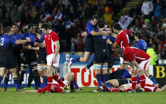 Francezii exultă, galezii sunt la pământ * Foto: Reuters