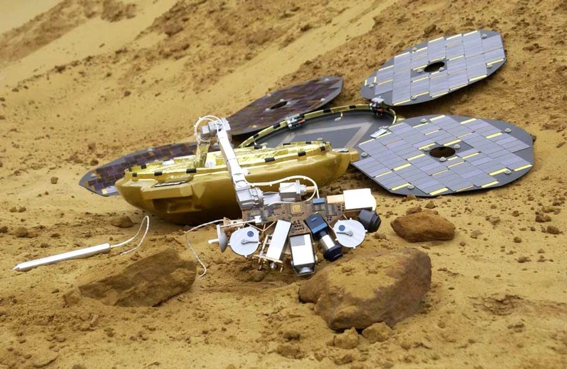 Beagle 2 a pierdut contactul cu Agenția Spațială Britanică înainte de a aterizaFoto: Beagle2.com