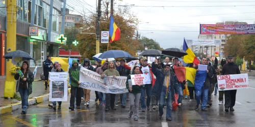 Mars de protest anti-Rosia Montana la Constanta