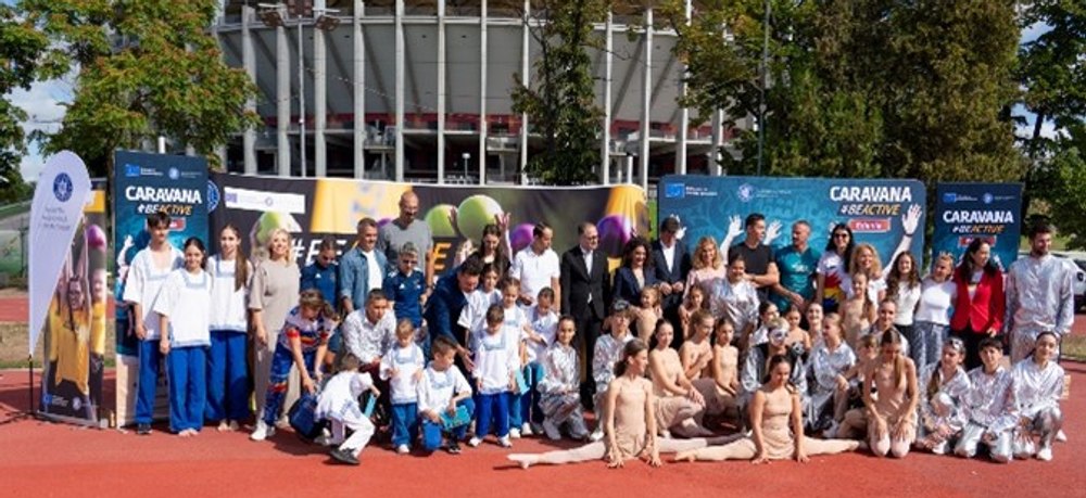 David Popovici a venit la Săptămâna Europeană a Sportului