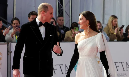Kate Middleton și Prințul William la Premiile BAFTA 2023 FOTO Profimedia