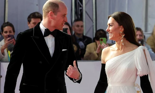 Kate Middleton și Prințul William la Premiile BAFTA 2023 FOTO Profimedia
