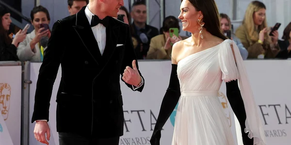 Kate Middleton și Prințul William la Premiile BAFTA 2023 FOTO Profimedia