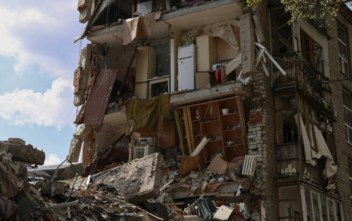 Avdiivka, un oraș distrus de război FOTO EPA-EFE