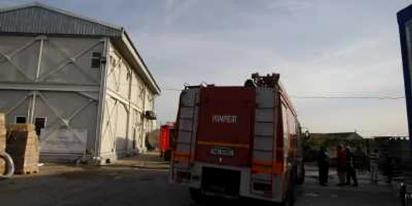 Incendiul a pus in pericol productia de lapte din Timis