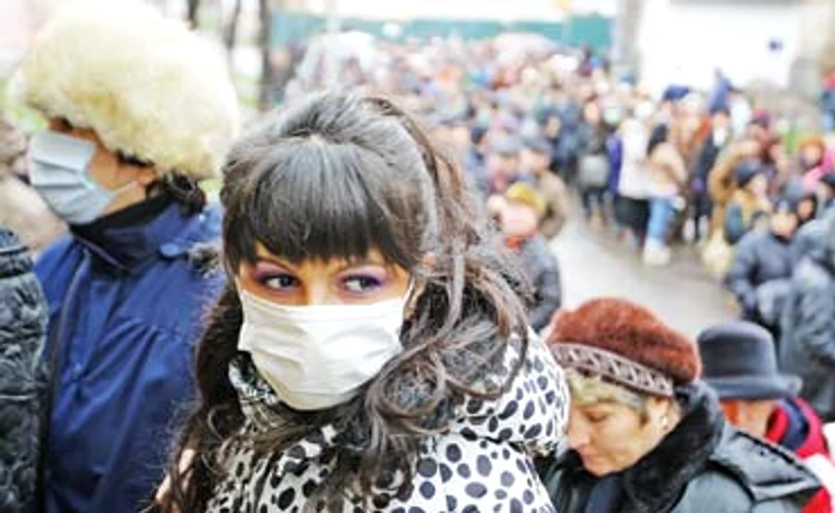 
    Cele mai multe cazuri de gripă s-au înregistrat în Kiev  