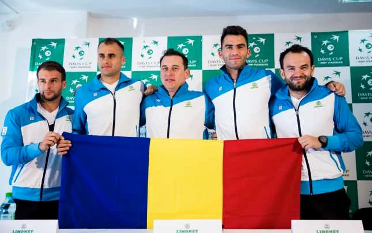 Echipa României la Cupa Davis FOTO Ovidiu Dumitru Matiu/Mediafax