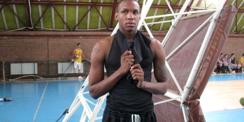 Dominique Archie la antrenamentele echipei BC Timişoara