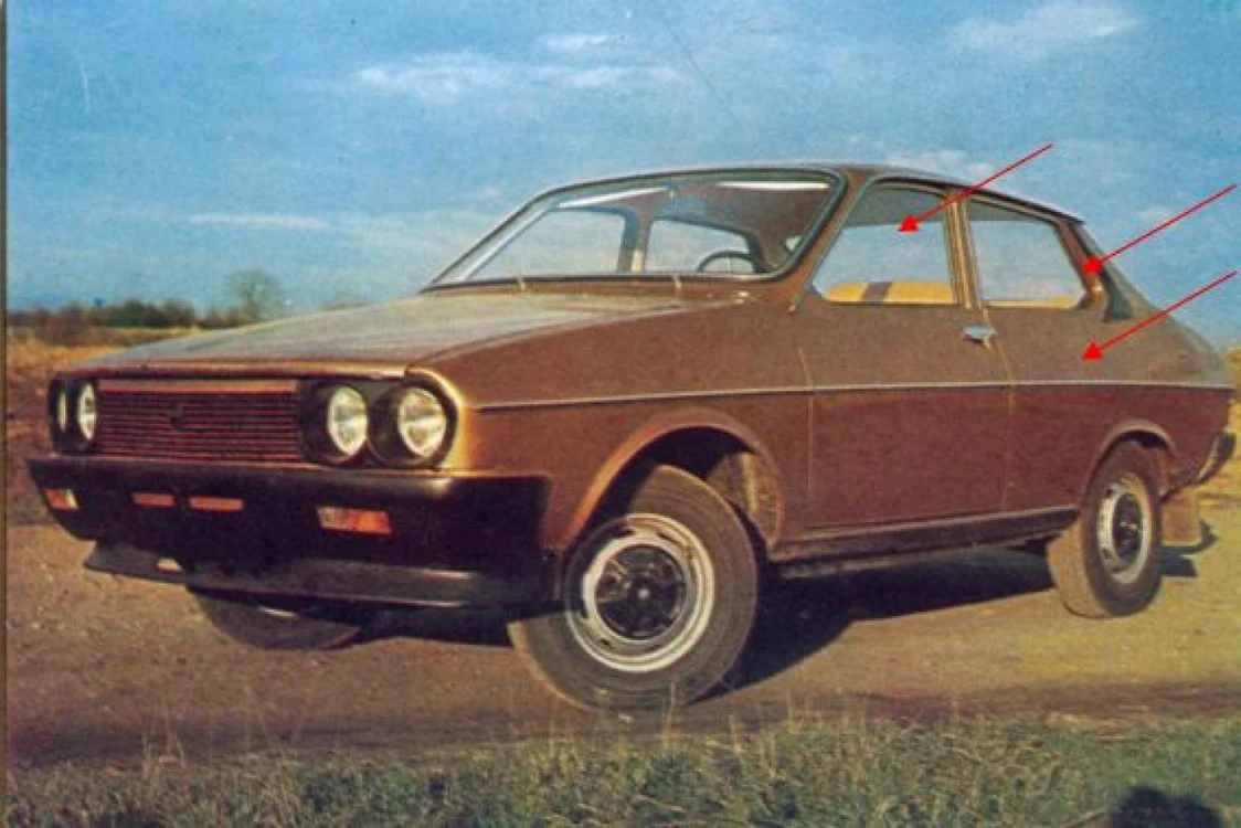 Modelul Dacia Sport expus în 1979