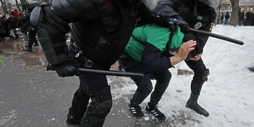 Protest susţinere Alexei Navalnîi - Rusia / 23 ian 2021 / FOTO EPA - EFE