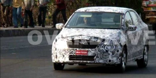 Skoda Rapid, autovehiculul low-cost al cehilor, a fost testată în Pune, India