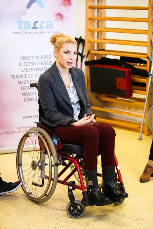 Clujeanca Ilinca Rotariu a deschis un centru de recuperare pentru cei cu nevoi speciale