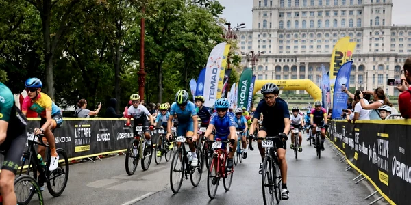 „L’Étape Bucharest by Tour de France” biciclisti 