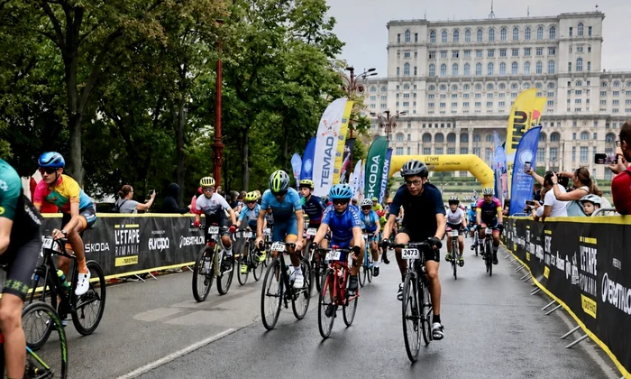 „L’Étape Bucharest by Tour de France” biciclisti