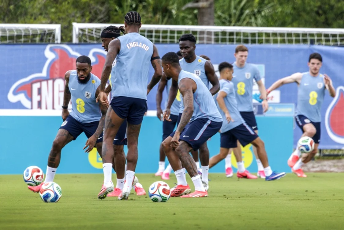 Englezii s-au antrenat în Florida înainte de a se deplasa în Kansas (Foto: EPAImages)