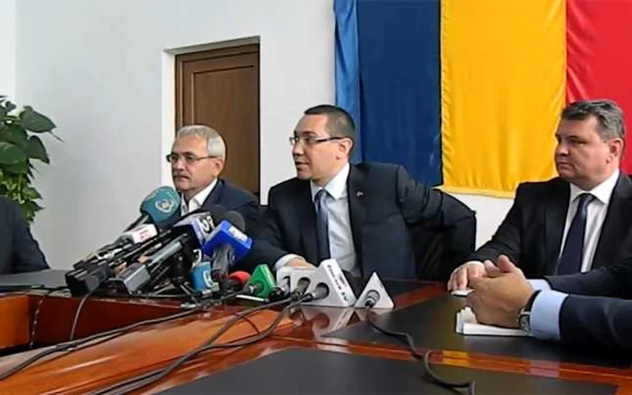 Victor Ponta, prezent la Buzău