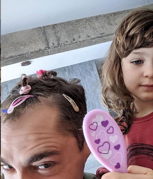 Vladimir Drăghia e la dispoziția fetiței lui, Zora