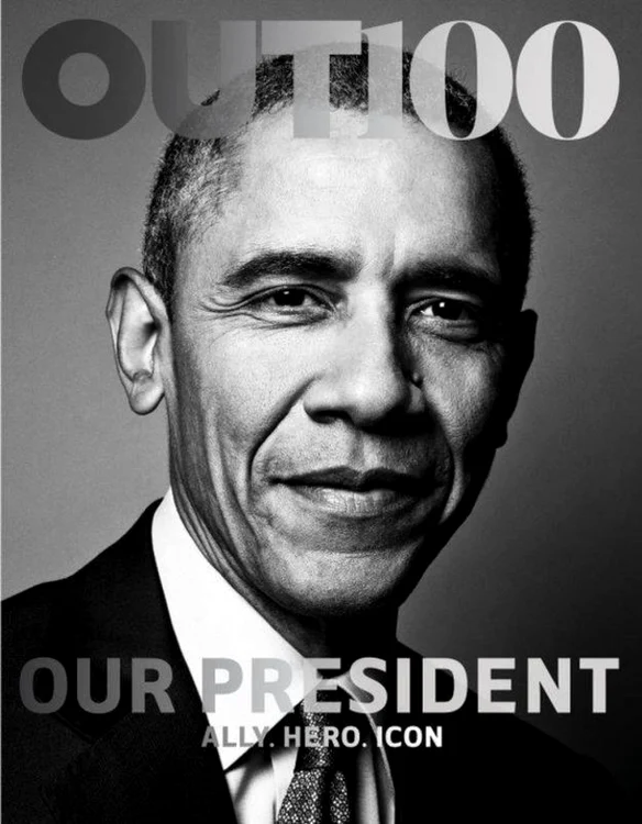 Barack Obama, pe coperta revistei gay Out Magazine FOTO Twitter @outmagazine