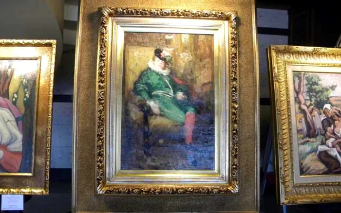„Colombina în verde“ este evaluată între 150.000 şi 250.000 de euro. FOTO Dana Mihai
