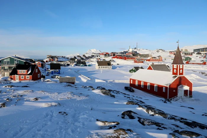 Imagini din capitala Groenlandei, Nuuk FOTO PROFIMEDIA