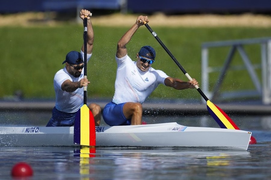 JO 2024 - Kaiac-canoe: Sprîncean şi Nuţă s-au calificat în semifinale la canoe - 2, 500 metri