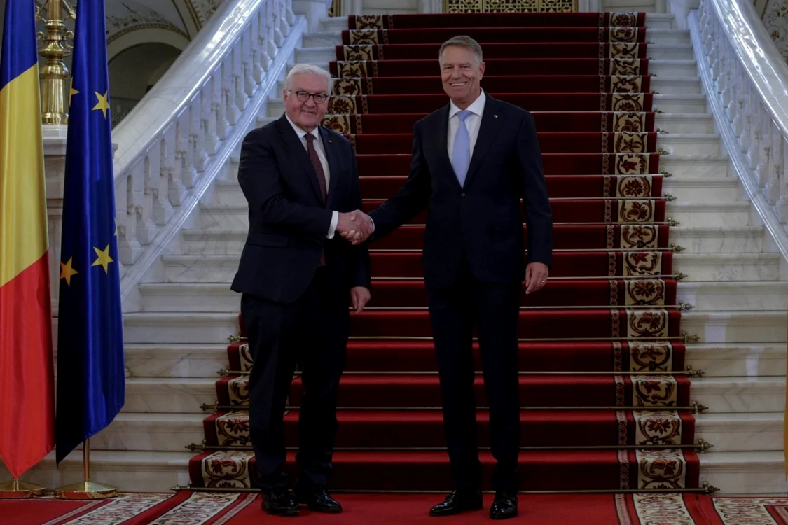 Vizita președintelui german din 2022 FOTO Arhivă Adevărul
