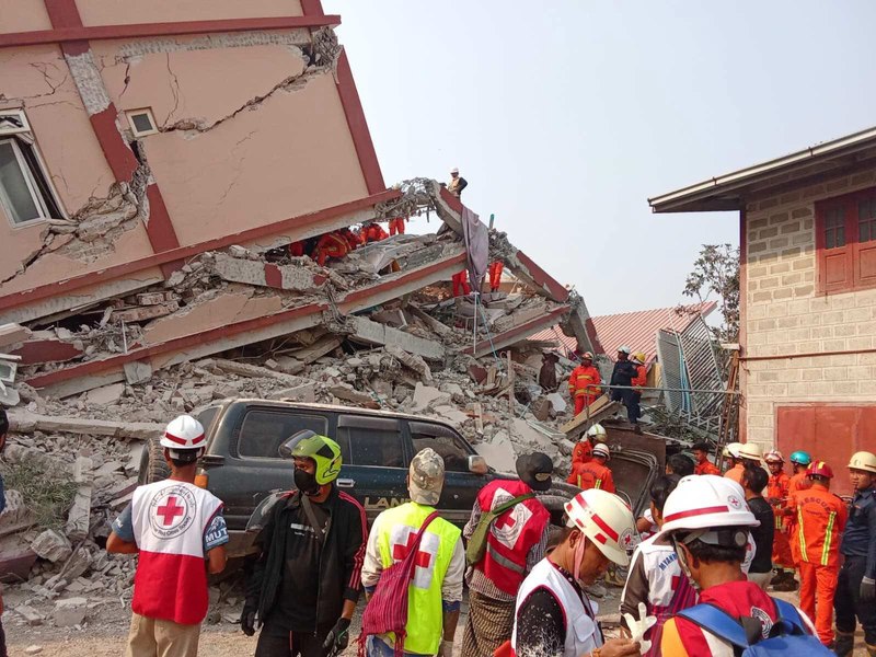 Bilanțul tragic în urma cutremurului devastator din Myanmar: peste 1.000 de morți și 2.000 de răniți