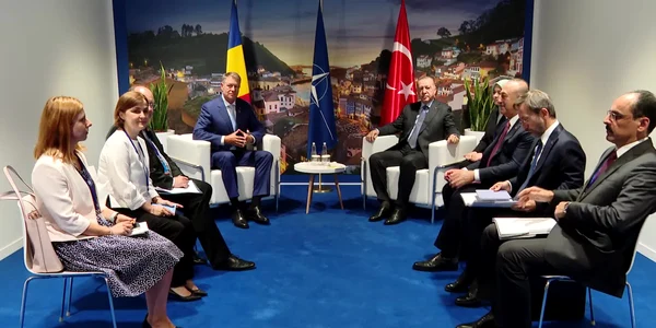 Klaus Iohannis şi preşedintele Turciei 