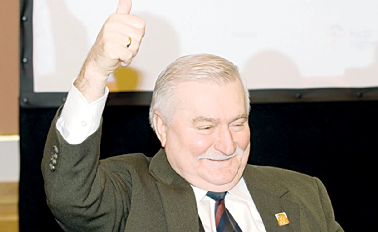 Lech Walesa, simbol al schimbării de regim din Europa de Est