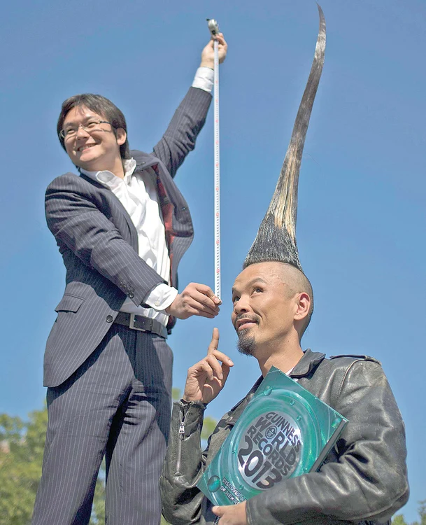 
    “Bravo! Ai  intrat în Cartea Recordurilor!”  