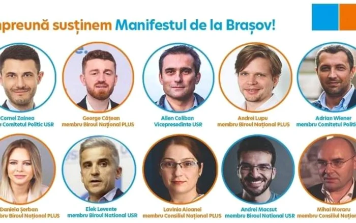 Manifest USR PLUS Brasov