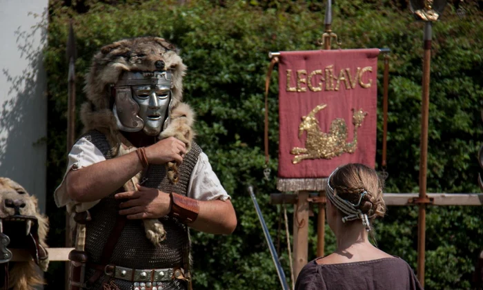 Reconstituirea armatei romane Legio II Augusta (foto: Flickr / Hans Splinter)