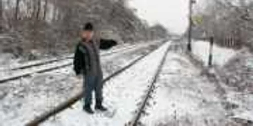 Constantin Bâzgan arată locul unde a avut loc tragicul accident