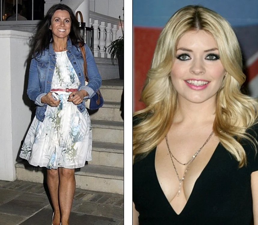 Susanna Reid (în stânga) şi Holly Willoughby