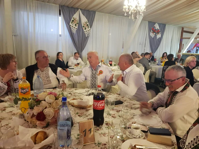 O mare parte dintre meseni au fost în port popular FOTO Claudia Untaru
