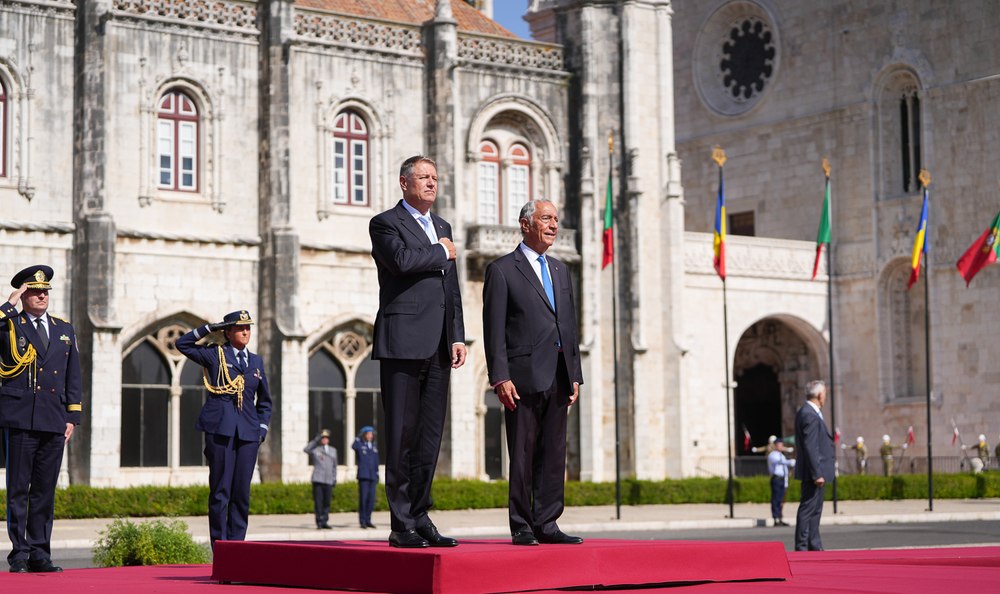 Iohannis anunță semnarea a două Memorandumuri de cooperare cu Portugalia, în energie și cooperare economică