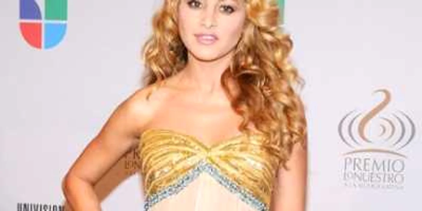 Cântăreața columbiană Paulina Rubio