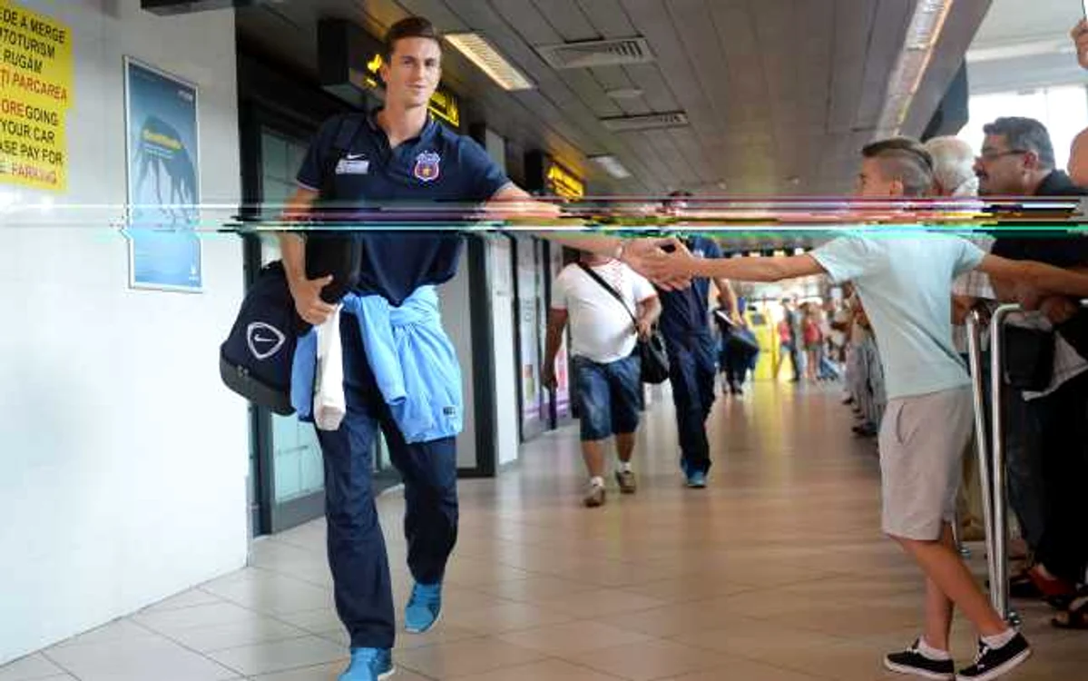 Florin Gardoş, fotbalist legitimat la Steaua FOTO Mediafax