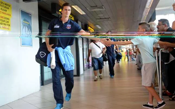 Florin Gardoş, fotbalist legitimat la Steaua FOTO Mediafax